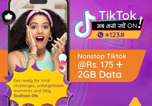 Ncell launches new TikTok Pack, adds TikTok to all Sadhain ON pack freebies