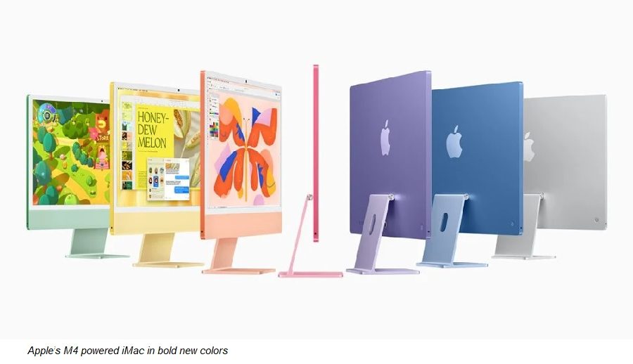 एप्पलको एम४ आईम्याक अनावरण: एप्पल इन्टेलिजेन्सका साथ २४–इन्च ४.५के डिस्प्ले समावेश