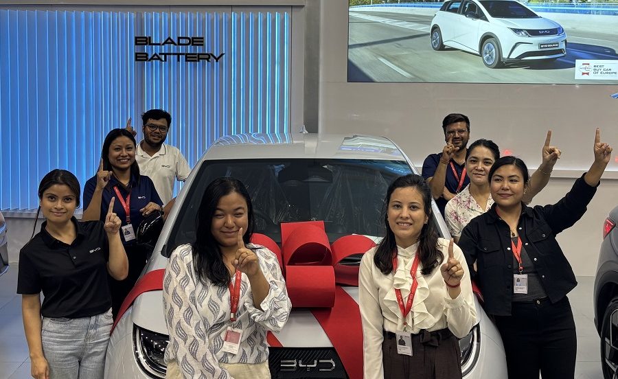 BYD achieves milestone with the delivery of 132 units on Ghatasthapana