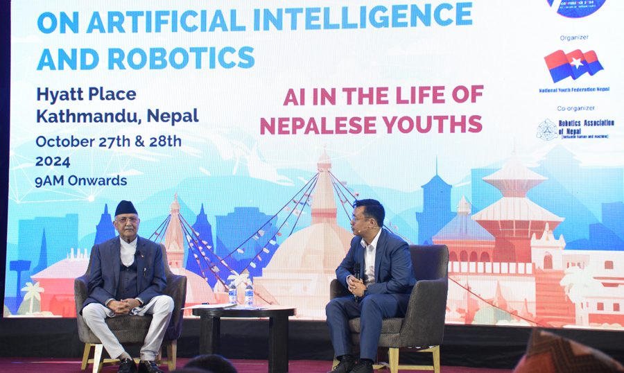 PM Oli insists on AI use for convenient life