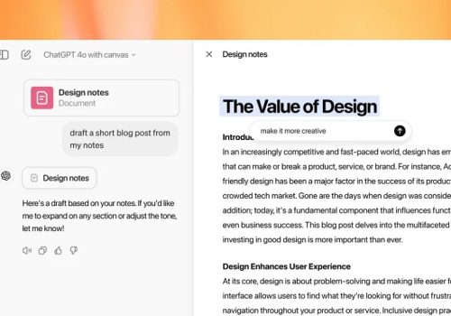 ओपनएआईले परीक्षण गर्यो च्याटजीपीटीको लागि नयाँ इन्टरफेस ‘क्यानभास’