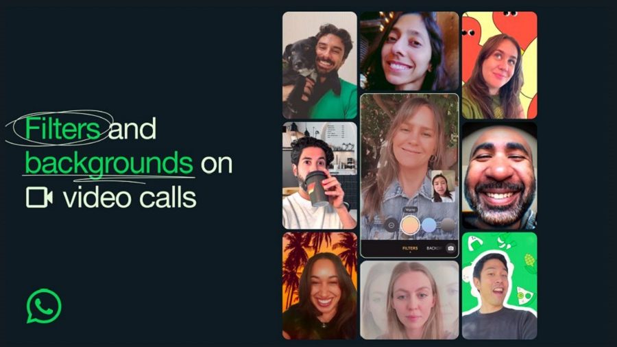 ह्वाट्सएपले ल्यायो भिडियो कलहरूको लागि नयाँ फिल्टर र ब्याकग्राउण्ड