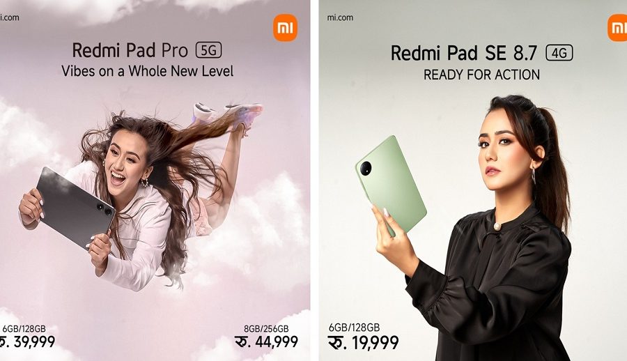 Xiaomi Expands Tablet Portfolio in Nepal with Redmi Pad Pro 5G and Redmi Pad SE 8.7 4G