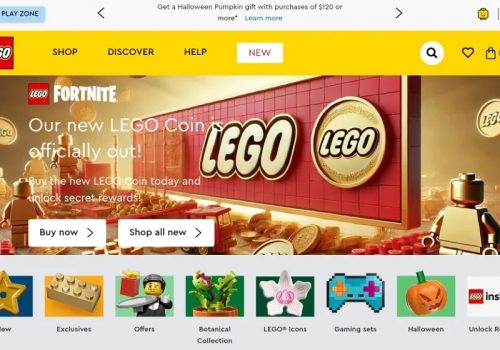 लेगोको वेबसाइट ह्याक गरेर क्रिप्टोको साइटमा रिडाइरेक्सन