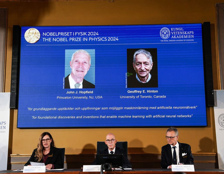 Nobel Prize in physics awarded to 2 scientists for discoveries that enable machine learning
