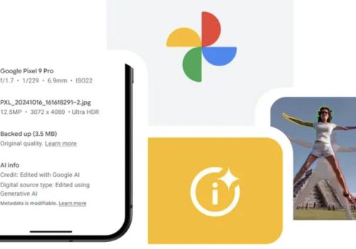 एआई मार्फत तस्विरहरू कहिले परिमार्जन गरिए भन्ने जानकारी गुगल फोटोजले देखाउने