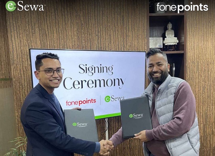 eSewa joins hands with loyalty management platform Fonepoints