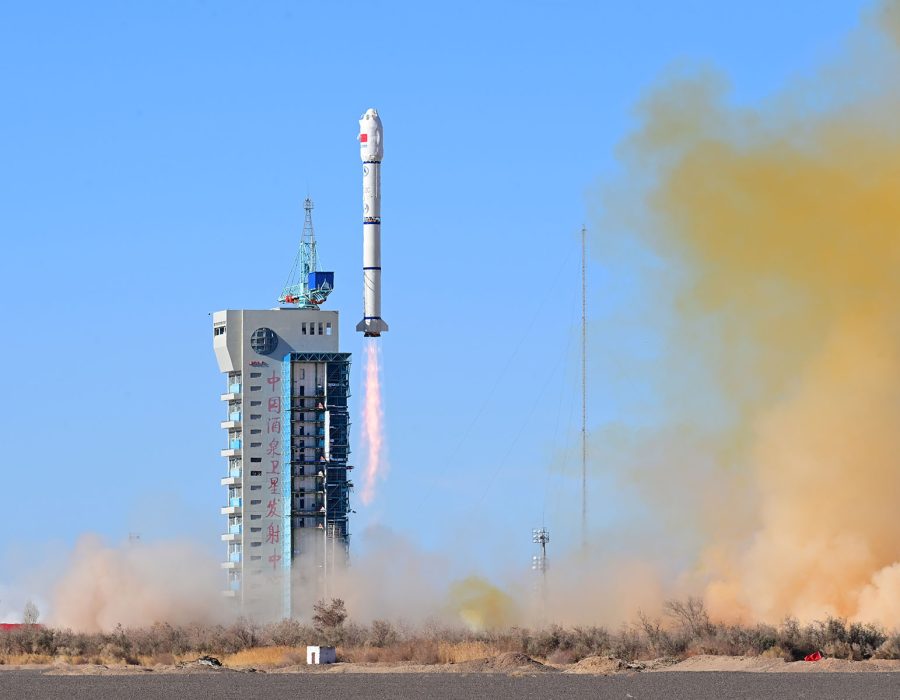 China launches new group of remote-sensing satellites