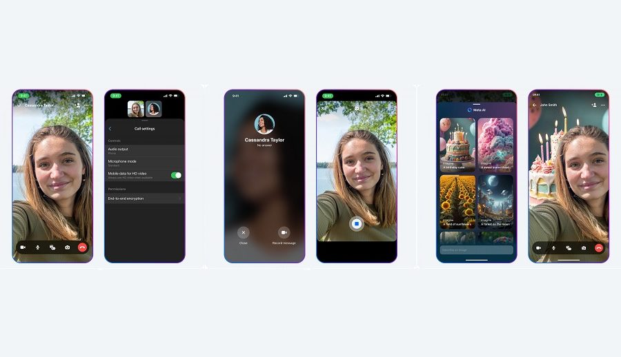 फेसबुक मेसेन्जरले एचडी भिडियो कल र एआई ब्याकग्राउन्ड प्राप्त गर्यो
