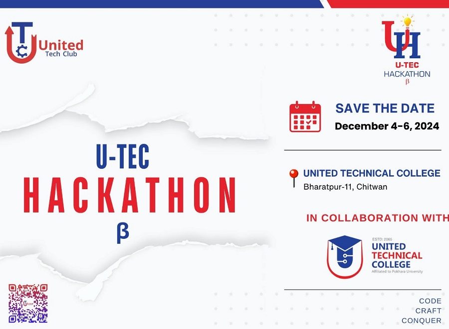 चितवनमा ३६ घण्टे यू-टेक ह्याकाथन बीटा आयोजना हुँदै
