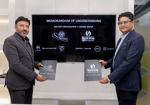 Agreement between Sharda Group and Golcha Organization for expansion of DC fast-charging station
