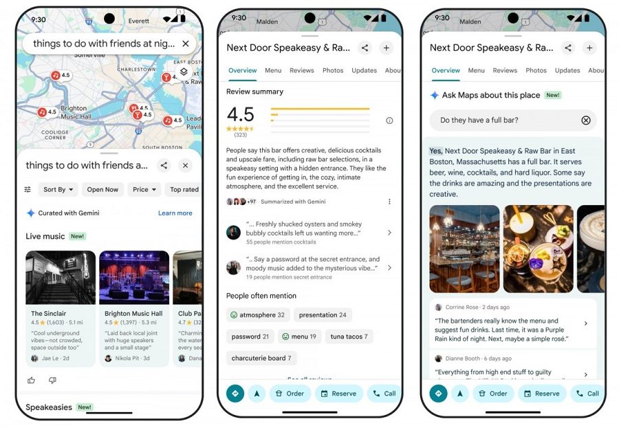 म्याप्समा जेमिनी एआई सञ्चालित विशेषताहरु थप गर्ने गुगलको घोषणा