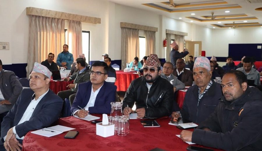 बहुप्रकोप पूर्वसूचना प्रणाली निर्माणसम्बन्धी प्रदेशस्तरीय गोष्ठी