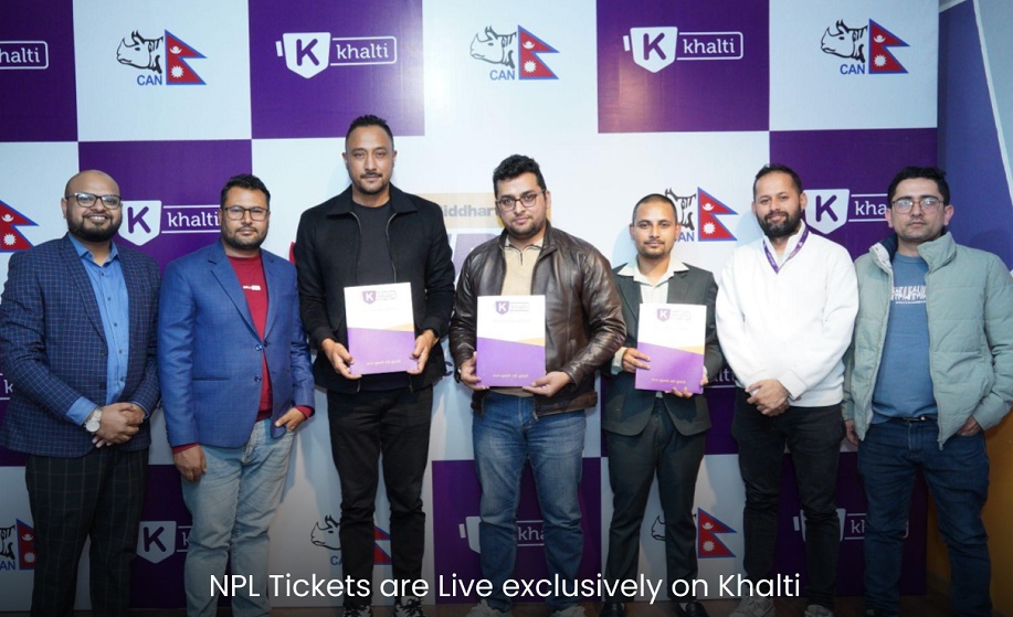 एनपीएलको टिकट खल्तीबाटै काट्न मिल्ने, आधिकारिक टिकटिङ पार्टनर बन्यो ‘खल्ती डिजिटल वालेट’