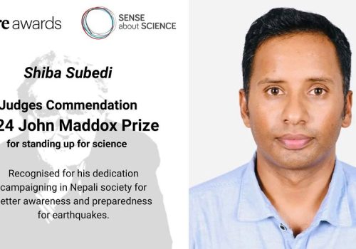 विश्वका ७ प्रतिस्पर्धीलाई पछि पार्दै नास्टका भूकम्पविद् सुवेदीले पाए ‘द जोन म्याडक्स प्राइज २०२४ अन्तर्गतको ‘जज कमेन्डेशन अवार्ड’