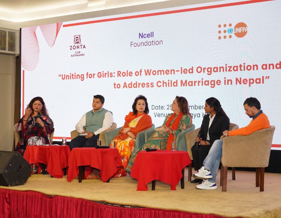 जोन्टा, एनसेल फाउन्डेसन, युएनएफपीए र युनिसेफ नेपालबीच लैङ्गिक हिंसाविरुद्ध १६ दिने अभियानका लागि सहकार्य