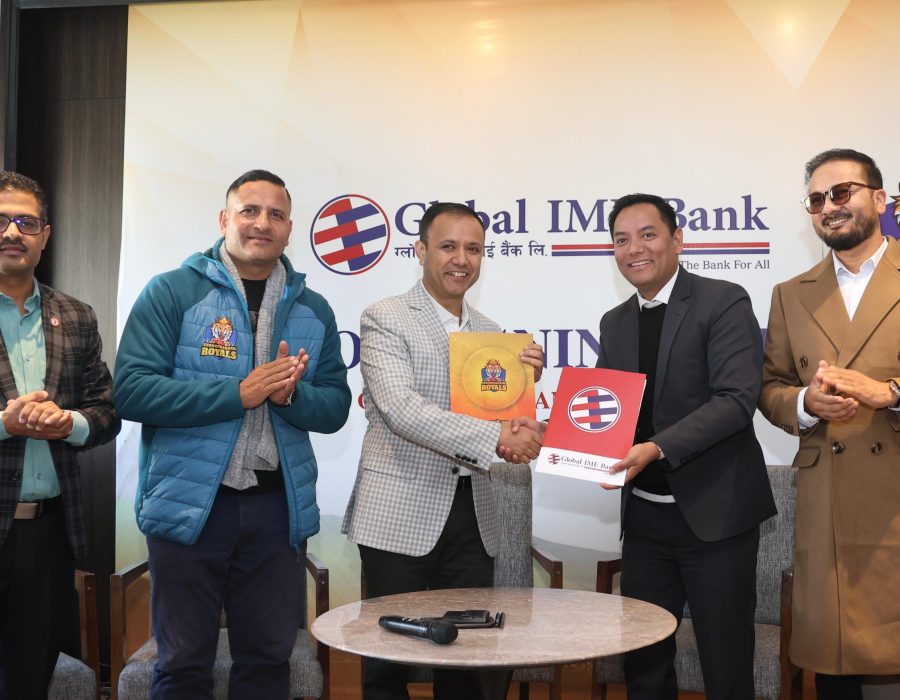 ग्लोबल आइएमई बैंक सुदूरपश्चिम रोयल्सको मुख्य प्रायोजक