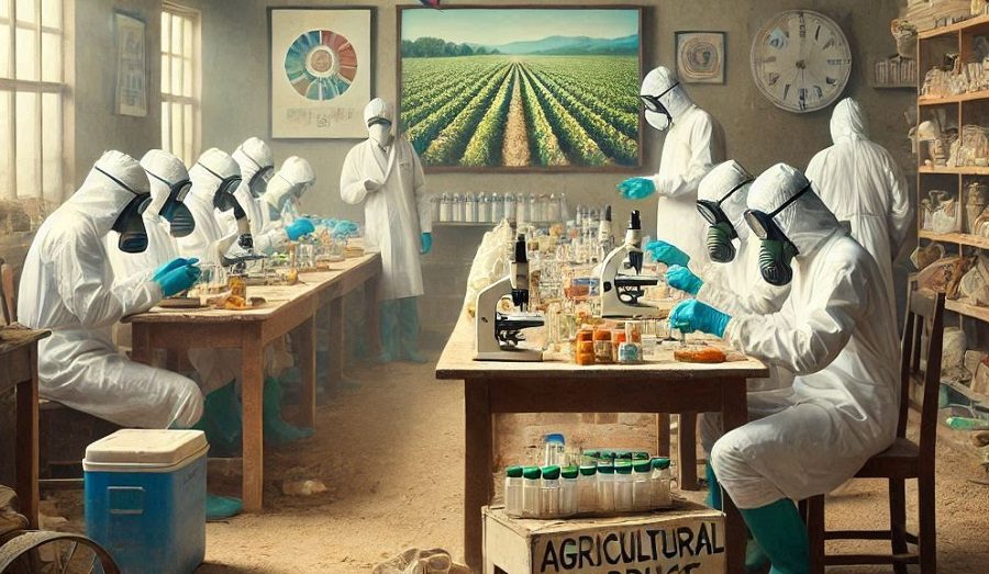 ढल्केवरमा विषादी अवशेष जाँच्ने प्रयोगशाला सञ्चालन