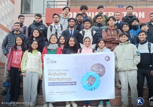 केईसीमा तीनदिने अर्डुइनो वर्कशप सम्पन्न, केईसी लाइट २०८१ को तयारी जारी