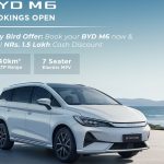 प्रिमियम ७ सिटर एमपीभी बीवाईडी एम६ को बुकिङ खुला