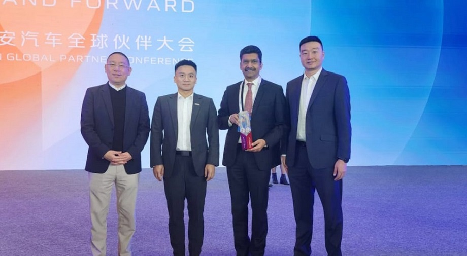 MAW Vriddhi honoured with Changan’s prestigious ‘Shangri-La New Energy Strategy Award’