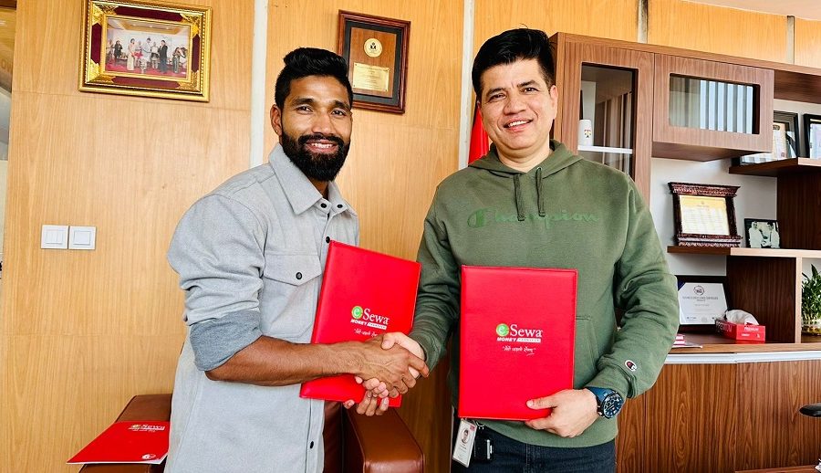 ईसेवा मनि ट्रान्सफरको ब्रान्ड प्रवर्द्धकमा पुन: दिपेन्द्र सिंह ऐरी