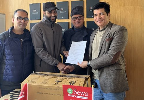 Esewa Money Transfer supported Shree Parvati Secondary School, Bajura, under CSR program
