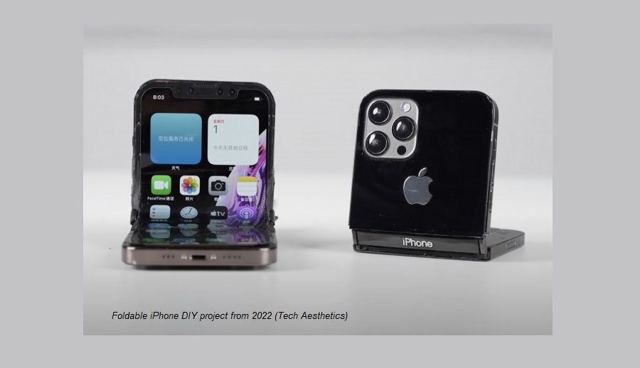 फोल्डेबल आईफोन सन् २०२६ मा आउने अनुमान