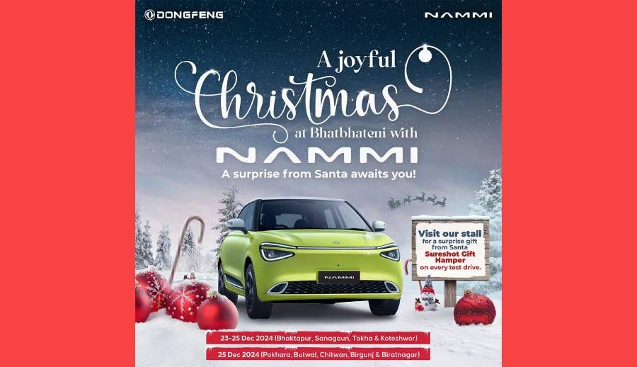 A joyful Christmas at Bhatbhateni with Nammi: surprise-filled festivities all across Nepal