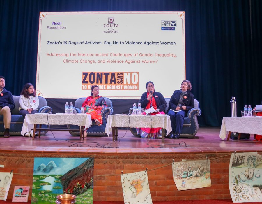 एनसेल फाउन्डेसन र जोन्टा क्लबको संयुक्त पहलमा लैङ्गिक हिंसाविरुद्ध १६ दिने अभियान सम्पन्न