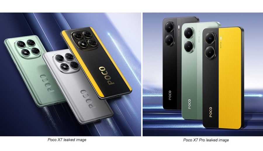 पोको एक्स७ र पोको एक्स७ प्रोको आधिकारिक तस्बिरहरूका साथ स्पेक्स लीक