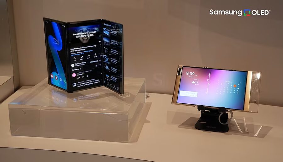 सामसङले आफ्नो पहिलो ट्रिपल फोल्ड स्मार्टफोन सार्वजनिक गर्ने तयारी गर्दै, ह्वावेसँग प्रतिस्पर्धा गर्ने