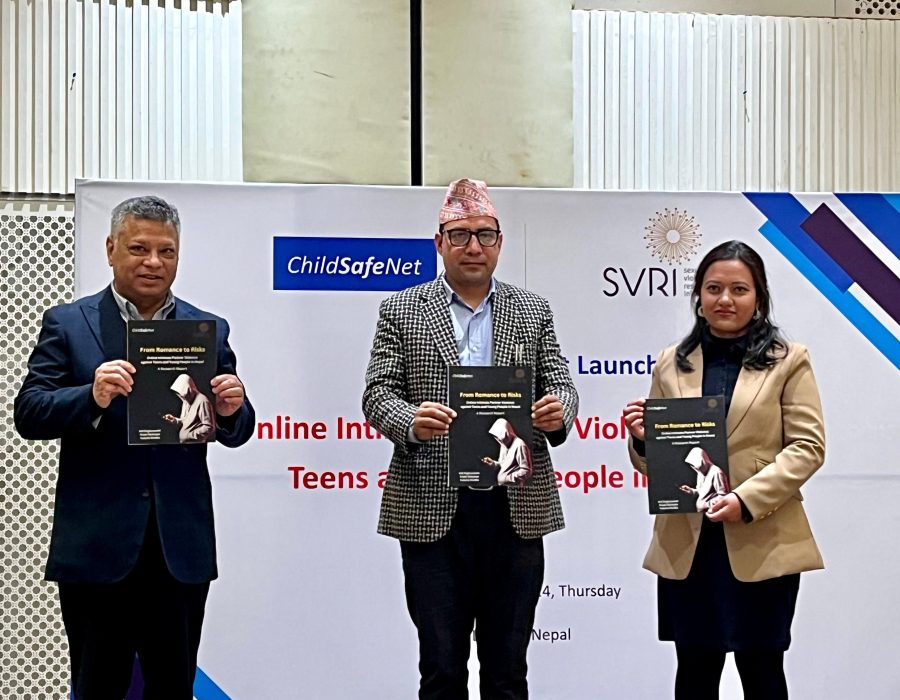 अन्तरङ्ग साथीबाटै अनलाइन हिंसामा किशोरकिशोरी तथा युवायुवती पर्ने गरेको रिपोर्ट सार्वजनिक