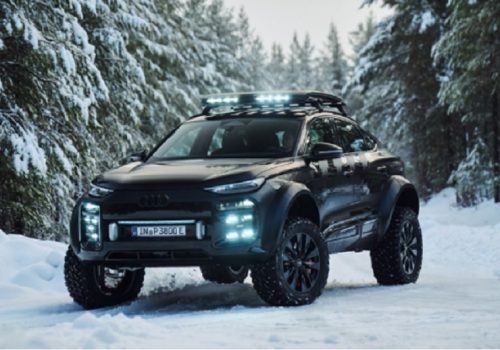 आउडिले प्रस्तुत गर्यो अफ्ठ्यारो भूभागका लागि नयाँ विद्युतीय अवधारणा