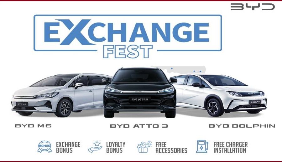 पुराना गाडीसँग बीवाईडीको ब्रान्ड न्यू ईभी साट्न सकिने, माघ ९ देखि देशभर ‘एक्सचेन्च फेस्ट’ हुँदै