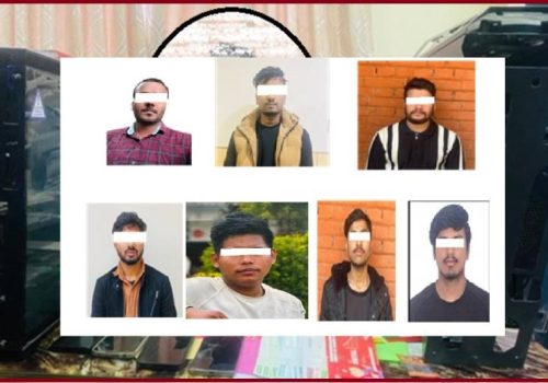 क्रिप्टोकरेन्सी कारोबार तथा अनलाइन ठगीमा संलग्न २ भारतीयसहित ७ जना पक्राऊ