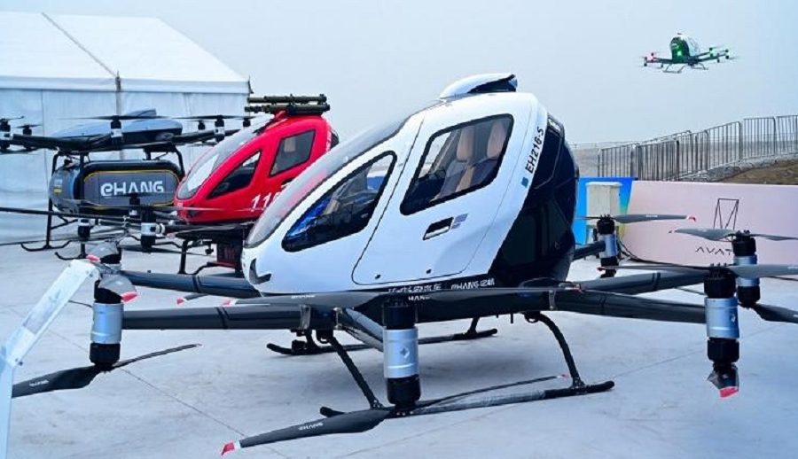 नेक्स्ट-जेनेरेसन फ्लाइङ कार विकास गर्न ईहांग र चांगान अटोमोबाइलले बढाए रणनीतिक साझेदारी