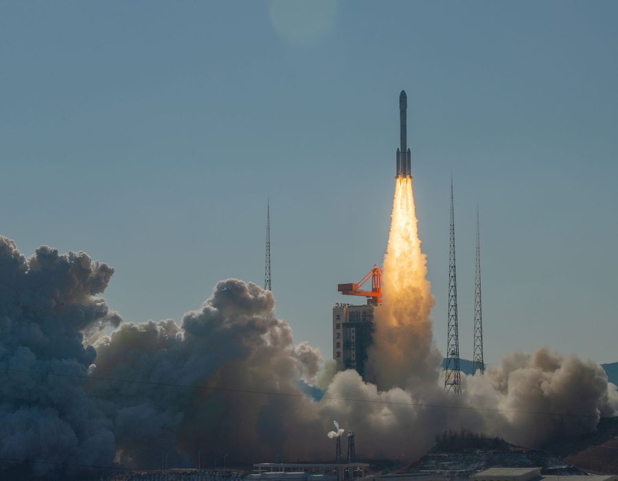 चीनद्वारा नयाँ भूउपग्रह प्रक्षेपण