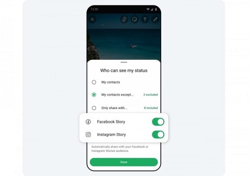 इन्स्टाग्राम वा फेसबुक स्टोरिजलाई ह्वाट्सएप स्ट्याटसको रूपमा पोस्ट गर्न सकिने