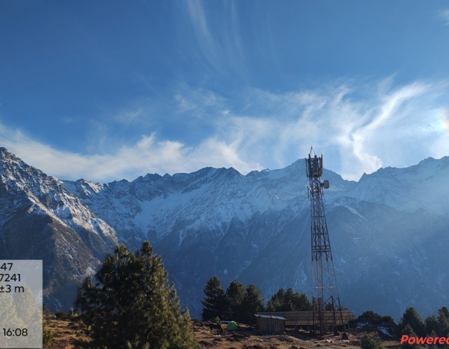 मुगु जिल्लाको मुगुम कार्मारोङ गाँउपालिकामा नेपाल टेलिकमको फोरजी सेवा संचालन
