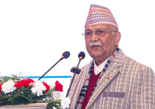 ‘फोसिल फ्युल’को प्रयोग घटाउँदै नवीकरणीय ऊर्जा उत्पादन बढाउनु पर्छ : प्रधानमन्त्री