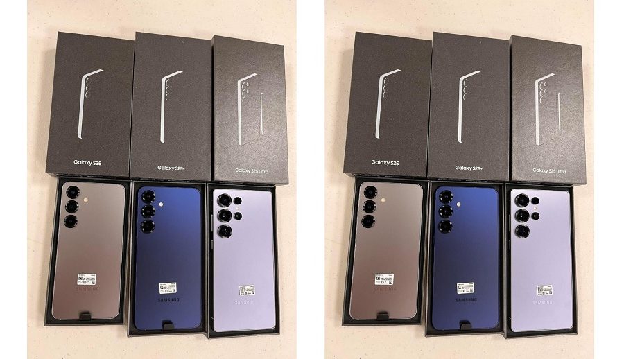 ग्यालेक्सी एस२५ सिरिजको आधिकारिक अनावरणको ठिक अघिको लीकमा रिटेल बक्स र लाइभ फोटो सार्वजनिक