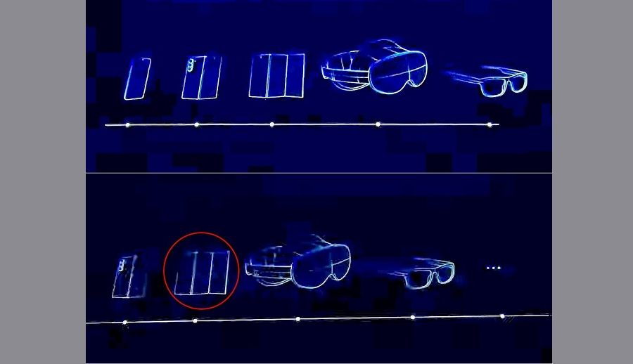 सामसङले आफ्नो पहिलो ट्राइ–फोल्ड स्मार्टफोन टिज गर्यो