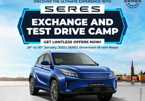 Seres launches limitless experience with exchange and test drive camp across Nepal