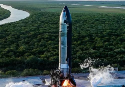 स्टारशिप फ्लाइट ७ को परीक्षणमार्फत् पहिलोपटक स्टारलिंकको ‘सिमुलेटेड’ स्याटेलाइट तैनाथ गर्ने