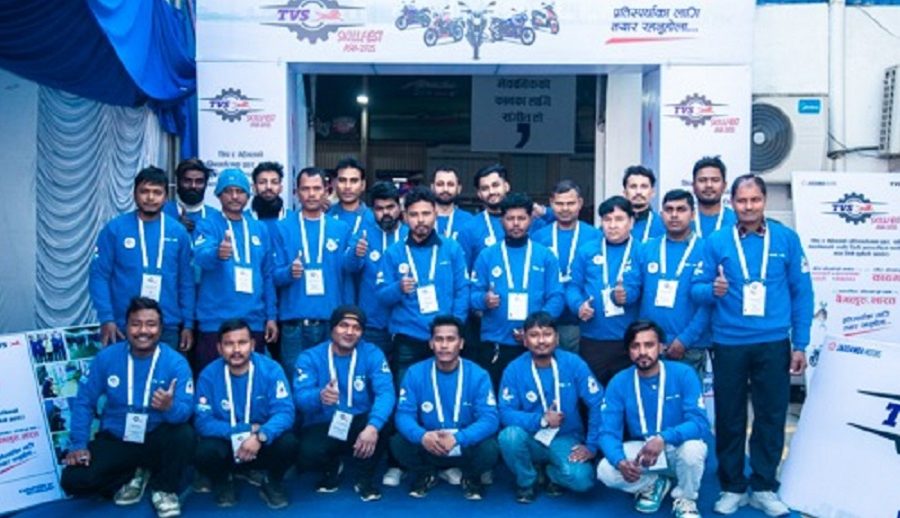 TVS Motor Company organizes national level skill contest for Nepal