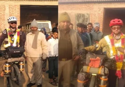 गुगल म्याप्सको भर पर्दा साइकलबाट नेपाल आउन लागेका पर्यटक भारतको बरेइली बाँधमा फसे