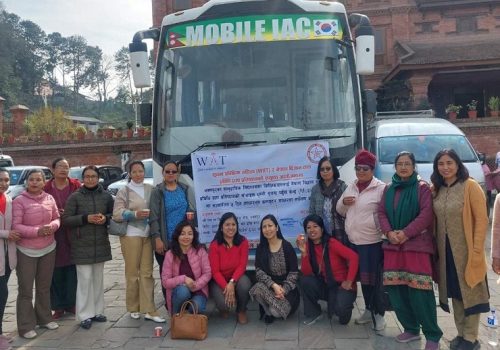 भक्तपुरका सामुदायिक विद्यालयका शिक्षिकाहरुलाई ५ दिने आधारभूत कम्प्युटर साक्षरता तालिम