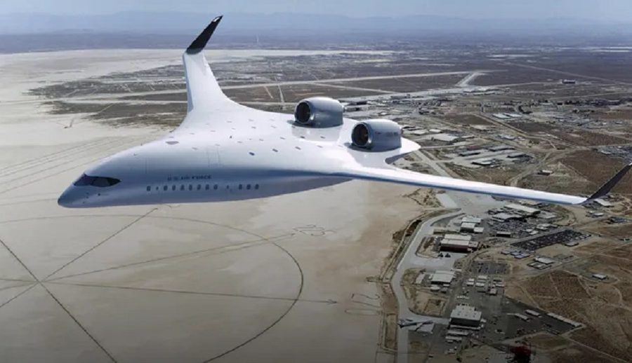 सन् २०३० सम्म पखेटा विमानमै टाँसिएको ब्लेण्डेड विङ अवधारणायुक्त नयाँ डिजाइनका जहाज देख्न सकिने