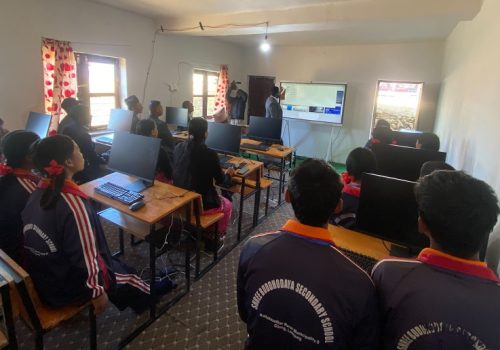 Chinese Embassy in partnership with MOCIT and Huawei Nepal initiates smart classroom in Gandaki Province